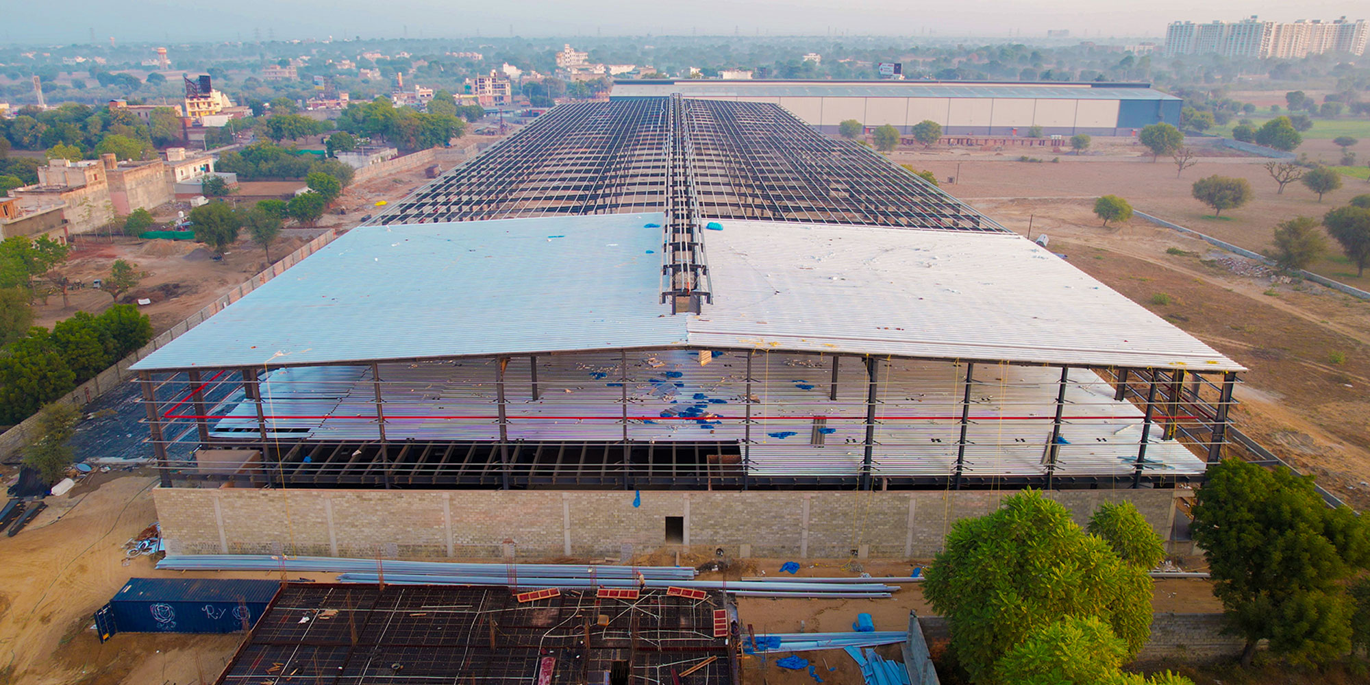 Mahima PEB Warehouse Construction