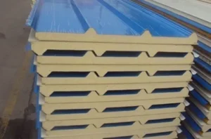 blue roof puf panels