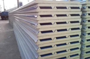 white puf roof panels