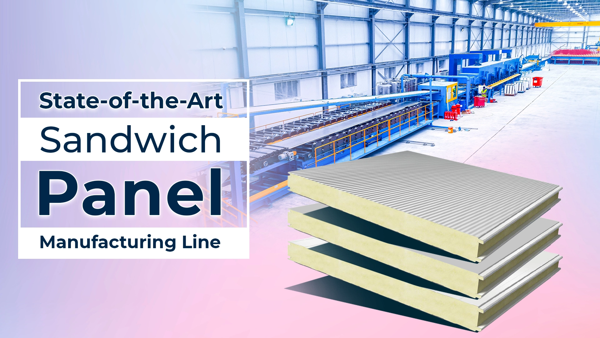 Continuous Sandwich Panel Line