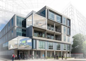 Prefab Multi Storey Office Buildings