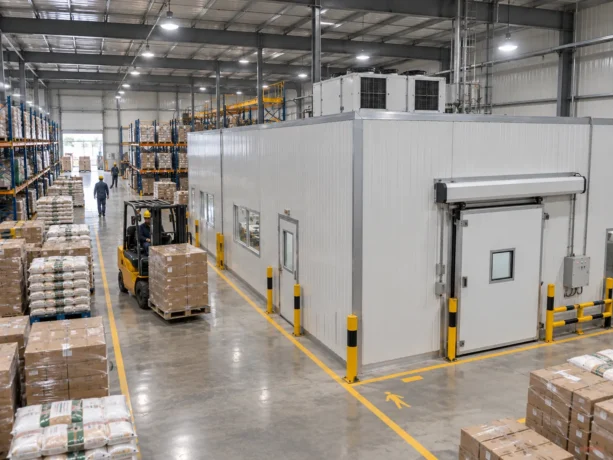 Pilibhit Sandwich Panel Loading Door Detail
