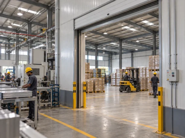 Raipur Production Warehouse Sandwich Panel Separation