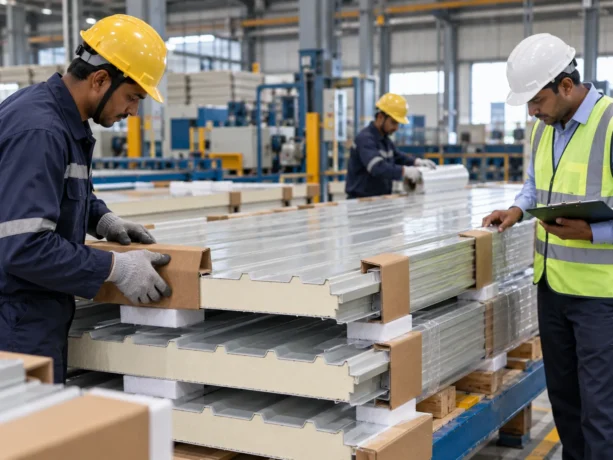 Rohtak Sandwich Panel Protective Packing Supply