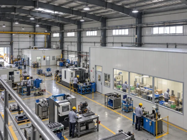 Roorkee Industrial Building Functional Zones