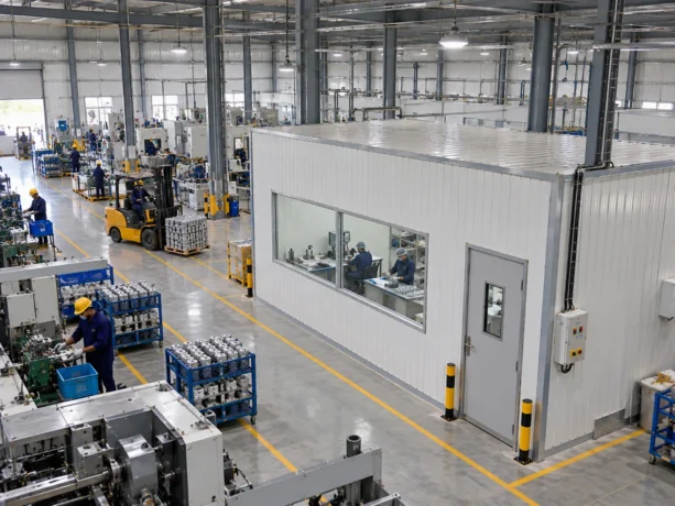 Sambhal Factory Sandwich Panel Technical Room