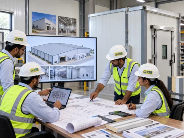 Satara Sandwich Panel Engineering Project Coordination