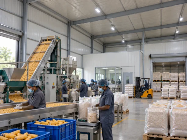 Seoni Maize Handling Packing Sandwich Panels