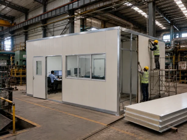 Singhbhum Sandwich Panel Internal Industrial Room