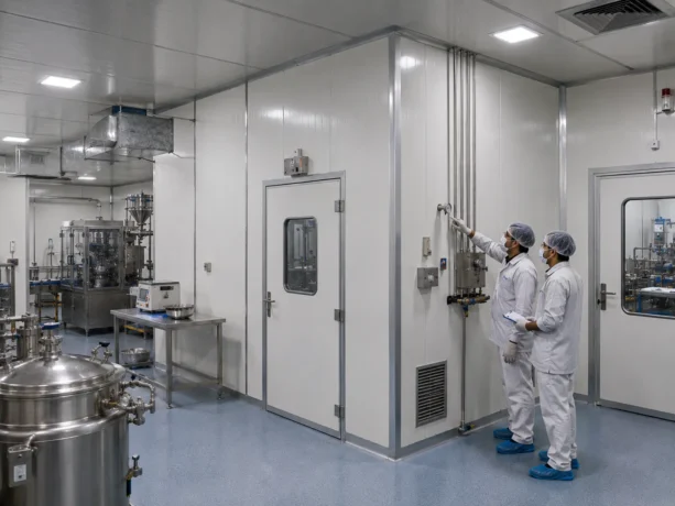Sonipat Sandwich Panel Controlled Process Room