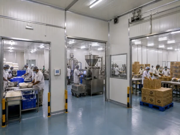 Sonipat Sandwich Panel Food Manufacturing Spaces