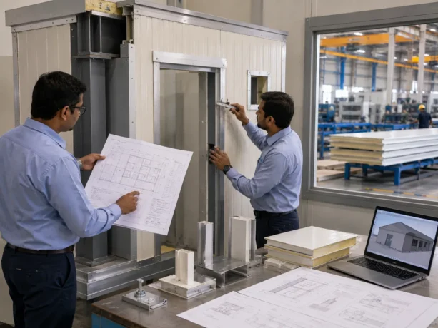 Sonipat Sandwich Panel Project Engineering