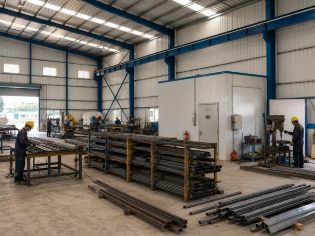 Sultanpur Sandwich Panel Fabrication Workshop