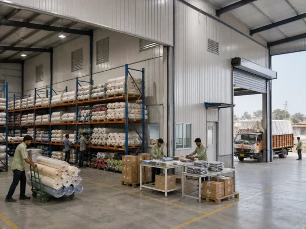 Tanda Sandwich Panel Fabric Storage Packing