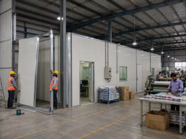 Tanda Sandwich Panel Factory Partitions