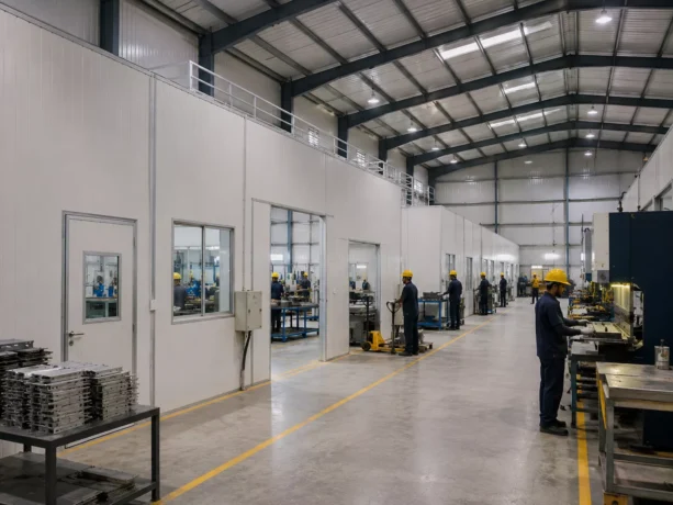 Unnao Sandwich Panel Industrial Partitions