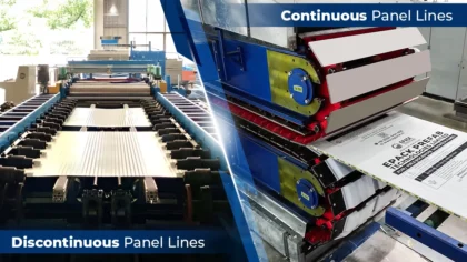 Continuous Vs Discontinuous Panel Lines
