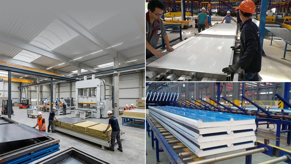 Discontinuous Panel Lines