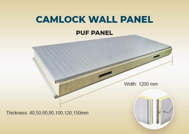 Camlock Sandwich Puf Panel