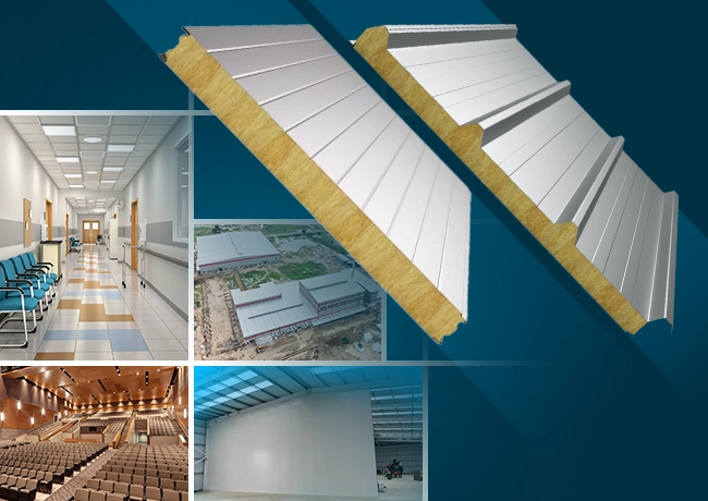 Glasswool Sandwich Panels Applications