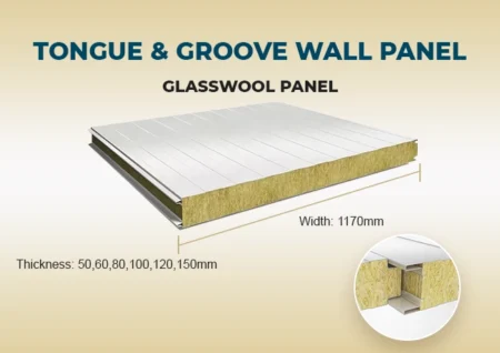 Glasswool Wall Sandwich Panel