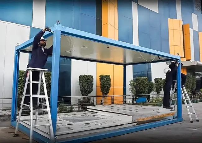 Epack Portable Cabins Installation Process