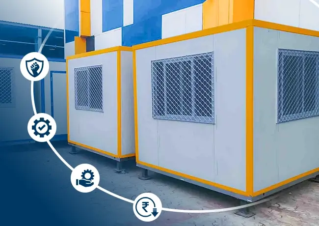 Why Choose Epack Prefab's Portable Security Guard Cabins