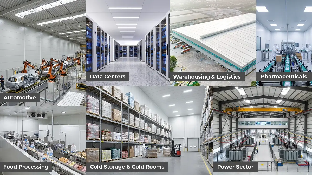 Applications Of Insulated Sandwich Panels Across Industries 01 Copy