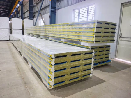 Rockwool Insulation Roof Panels For Warehouse Buildings