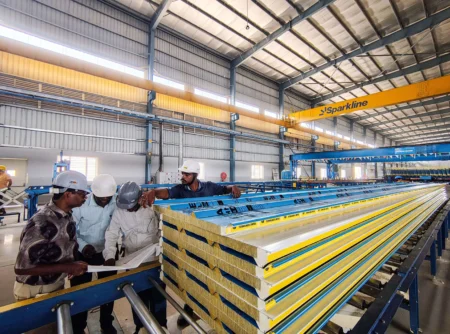 Rockwool Roof Panels For Industrial Shed