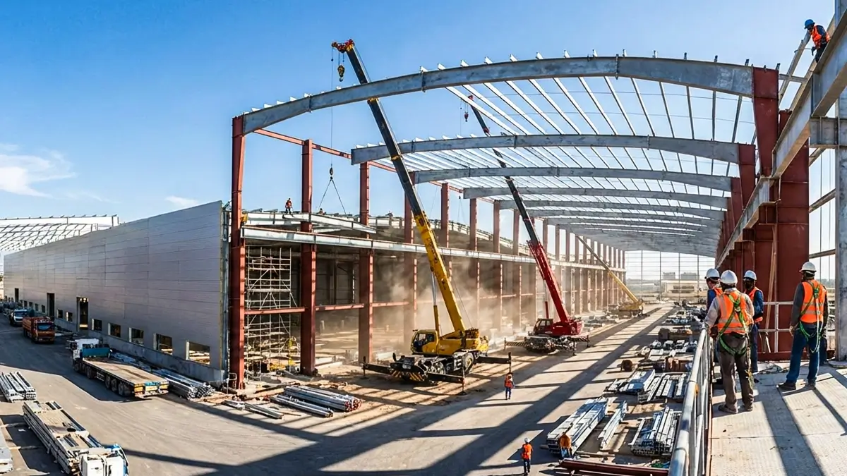 The Future Of Industrial Construction In India Peb & Prefab Structures Explained