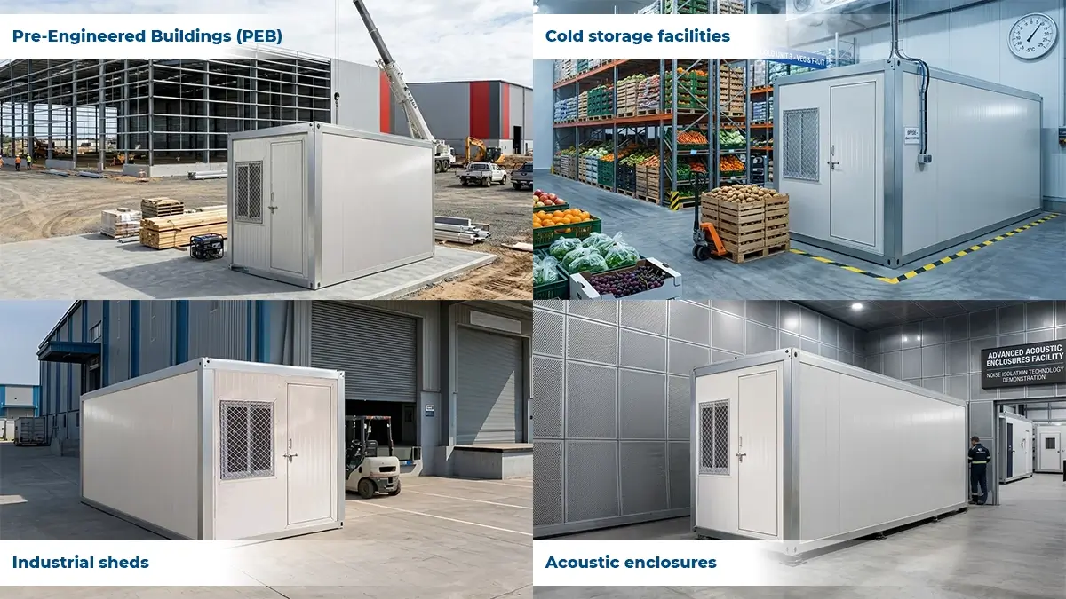 Integration With Peb & Insulated Panel Systems