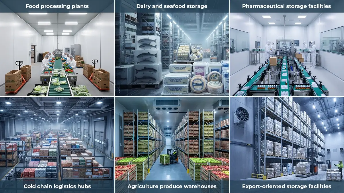 Applications Of Cold Storage Panels In 2026