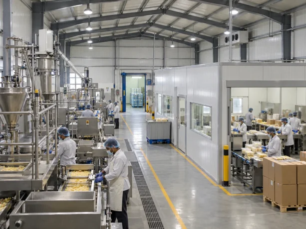 Rupandehi Food Processing Sandwich Panel Zones
