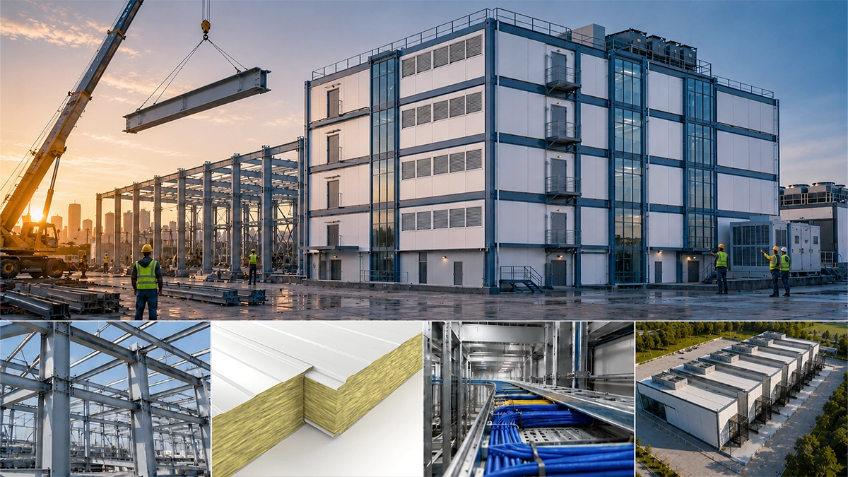 What Prefabricated Data Center Construction
