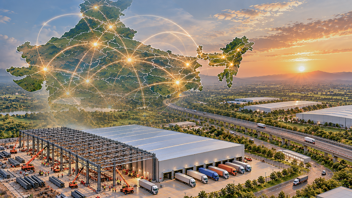 Why India's Warehousing Boom Is Being Built On Pre Engineered Steel