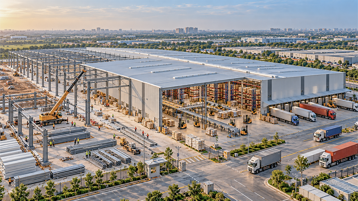 Why Pre Engineered Steel Fits The Warehousing Brief