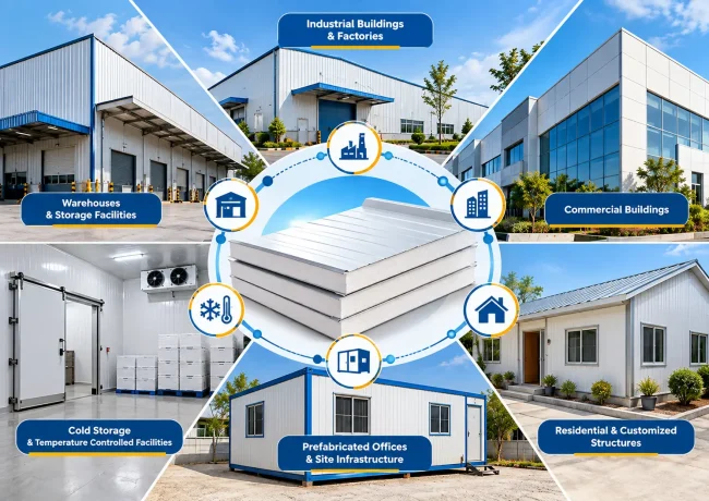 Understanding the Best Use Cases for EPS Sandwich Panels