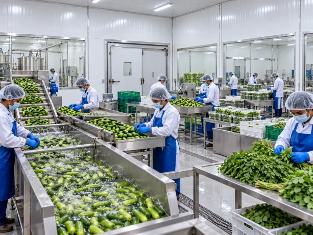 Gherkin Moringa Processing Panels Chitradurga