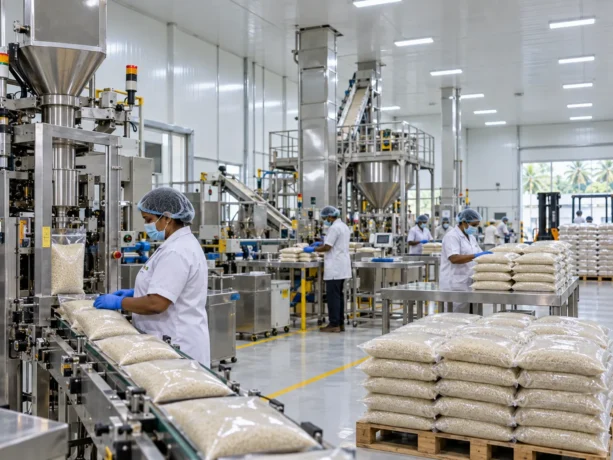 Rice Food Processing Panels Thrissur