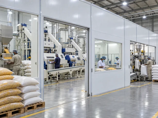 Rice Maize Processing Panels Davangere