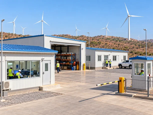 Wind Energy Support Buildings Chitradurga