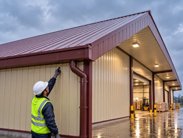Rain Resistant Sandwich Panel Roof Sagara