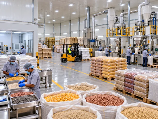 Maize Grain Processing Panels Haveri
