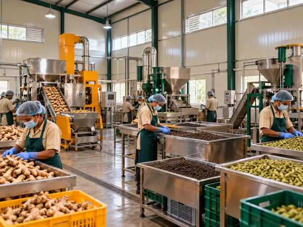 Spice Processing Panels Sagara
